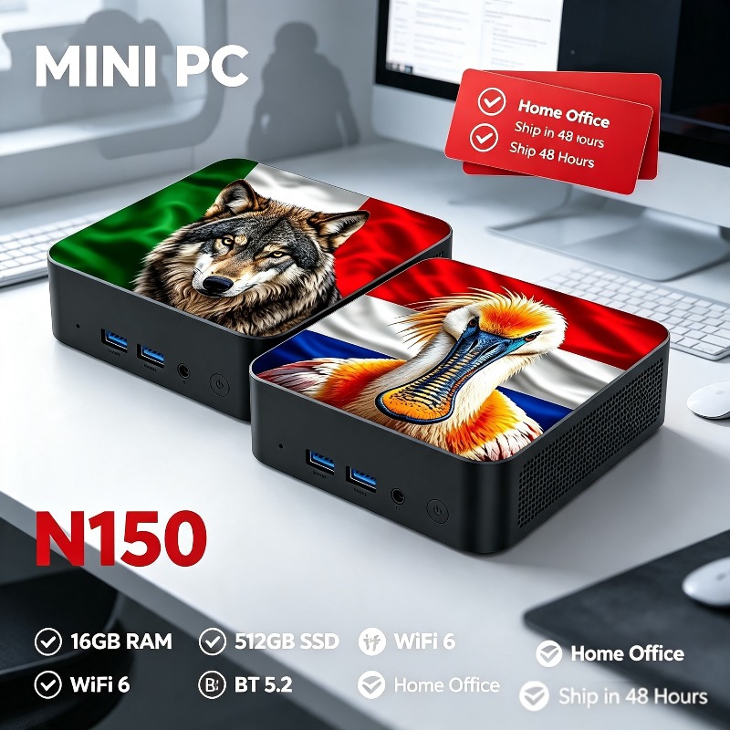 Ssd 2Tb - Новый мини-ПК Intel Core N150, 16
