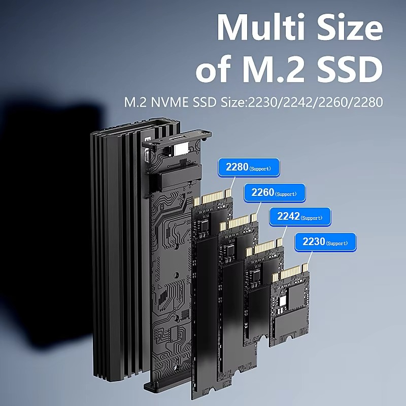 Внешний корпус для SSD M.2 NVM – обзор и цена Nvme Ssd